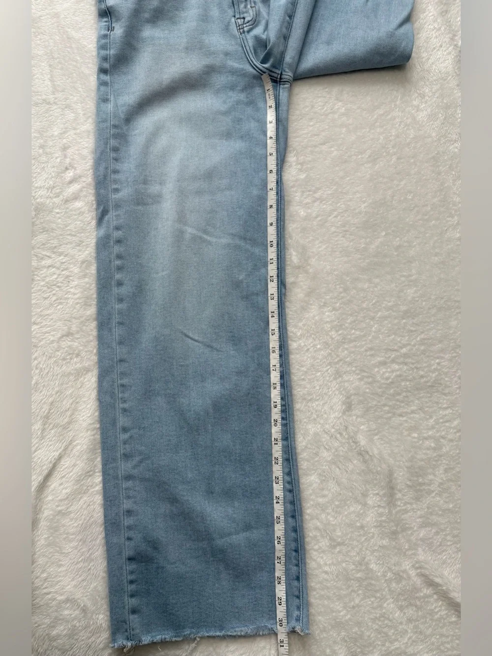 Altar'd State Hidden LA Baggy Wide Leg Jeans - Light Wash - Picture 11 of 12
